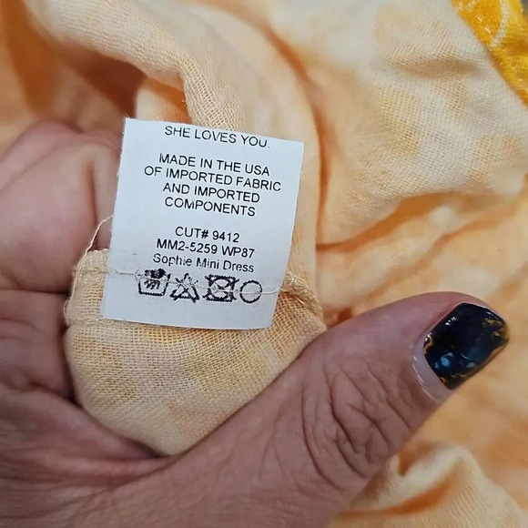 Show Me Your Mumu Women's Sophie Floral Print Mini Dress Sz Small - Picture 10 of 12